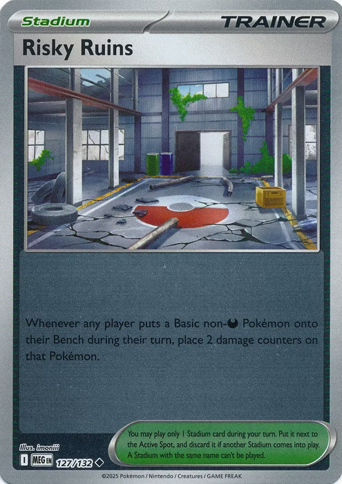 Mega Evolution Risky Ruins #127/132 Reverse Holo